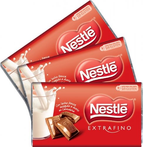 Imagen de producto: 12 chocolatinas Nestlé