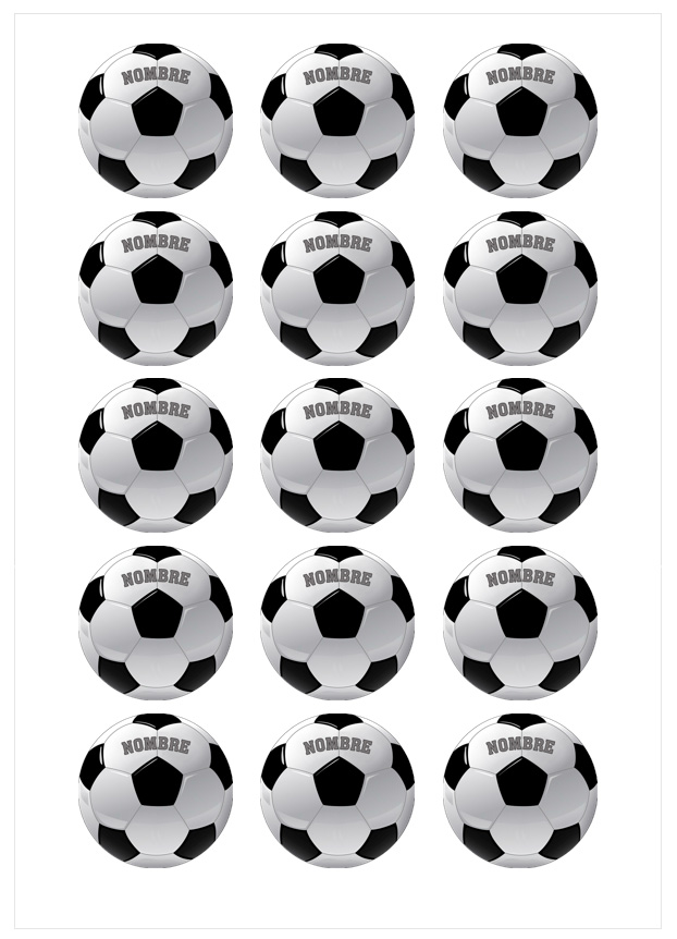 Imagen de producto: Modelo nº 1182: Balón de fútbol con nombre