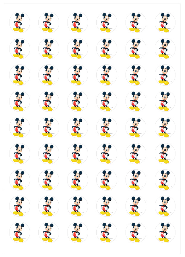 Imagen de producto: Modelo nº 1310: Mickey Mouse para minioreos