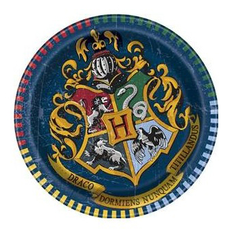 Imagen de producto: 8 platos de Harry Potter de 17,1 cm