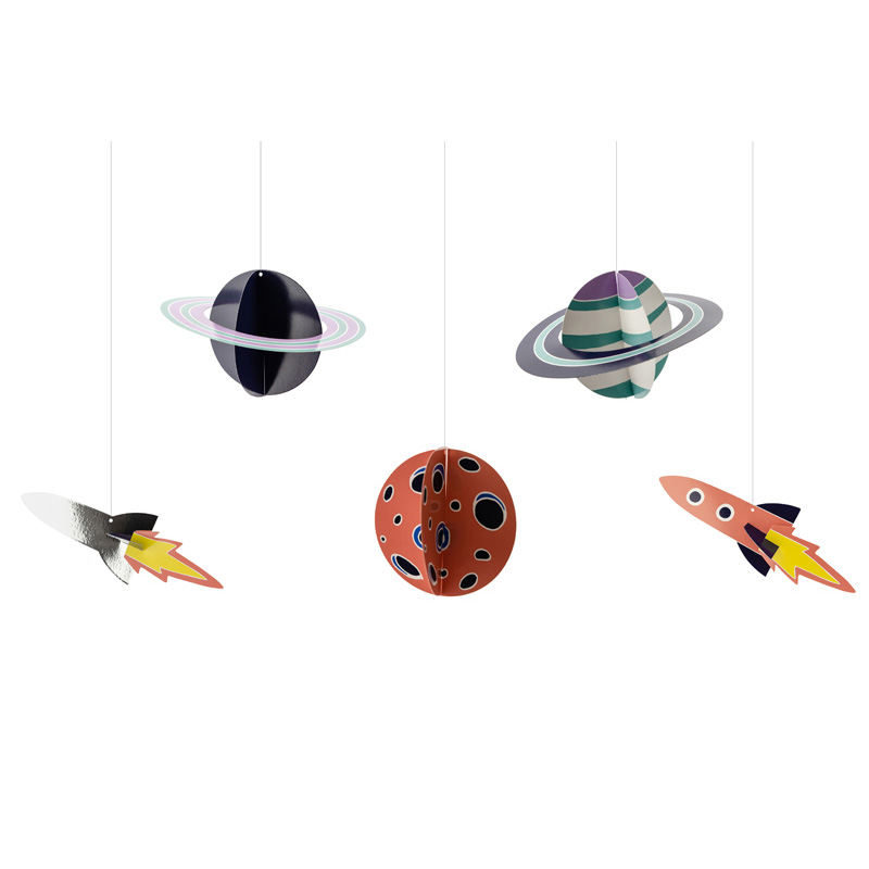 Imagen de producto: 5 decoraciones colgantes del espacio