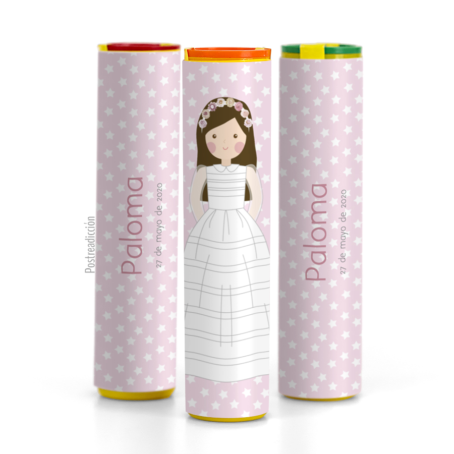 Imagen de producto: 6 tubos de comunión Paloma
