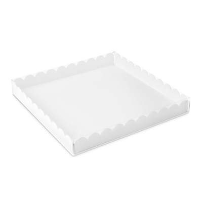 Imagen de producto: Caja de cartón 16,3x16,3 blanca