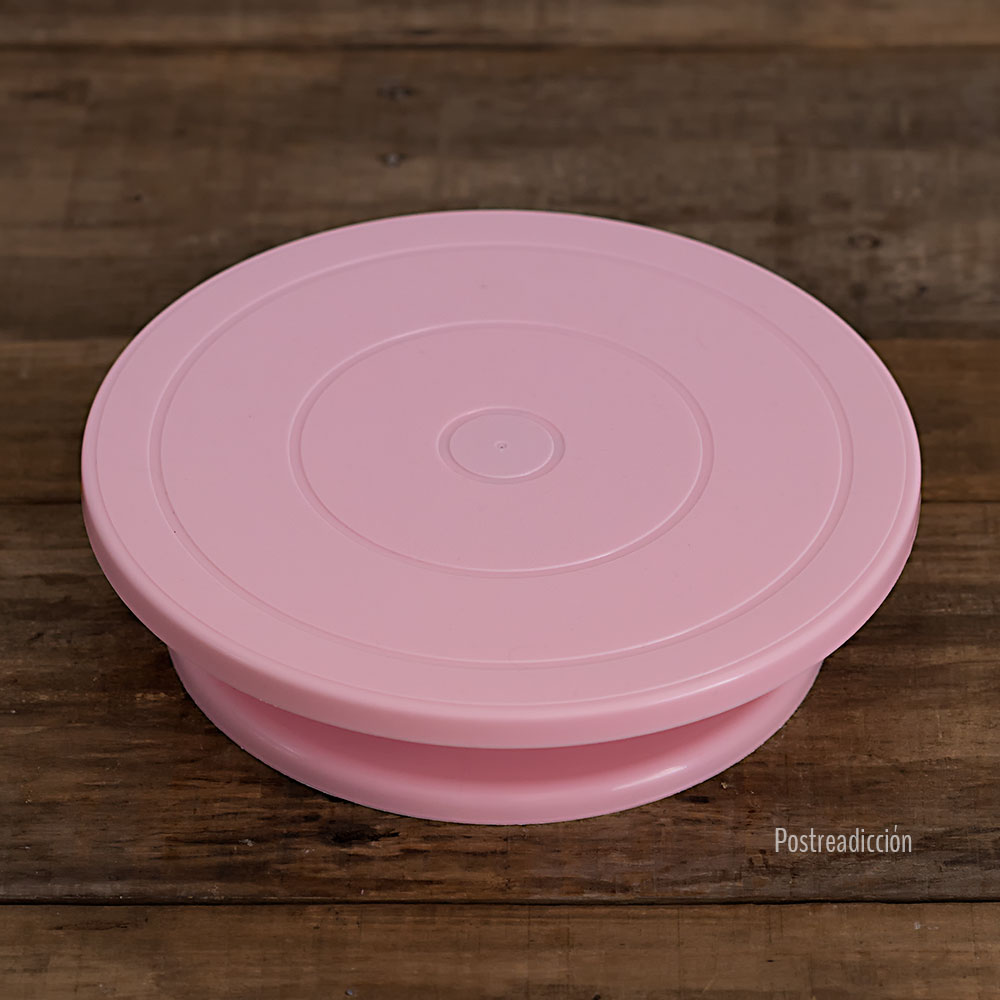 Imagen de producto: Stand giratorio rosa de 27,5 cm