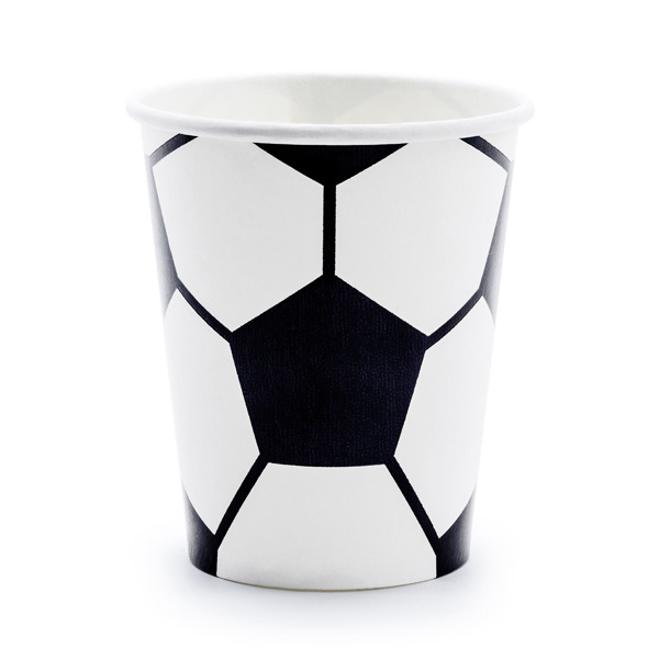 Imagen de producto: 6 vasos de fútbol