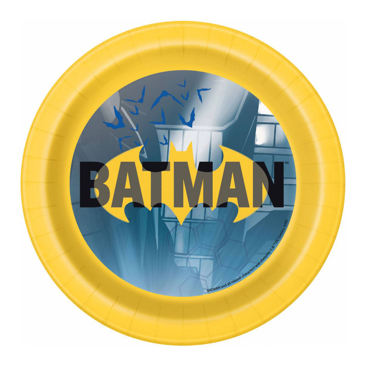 Imagen de producto: 8 platos de Batman de 17,8 cm