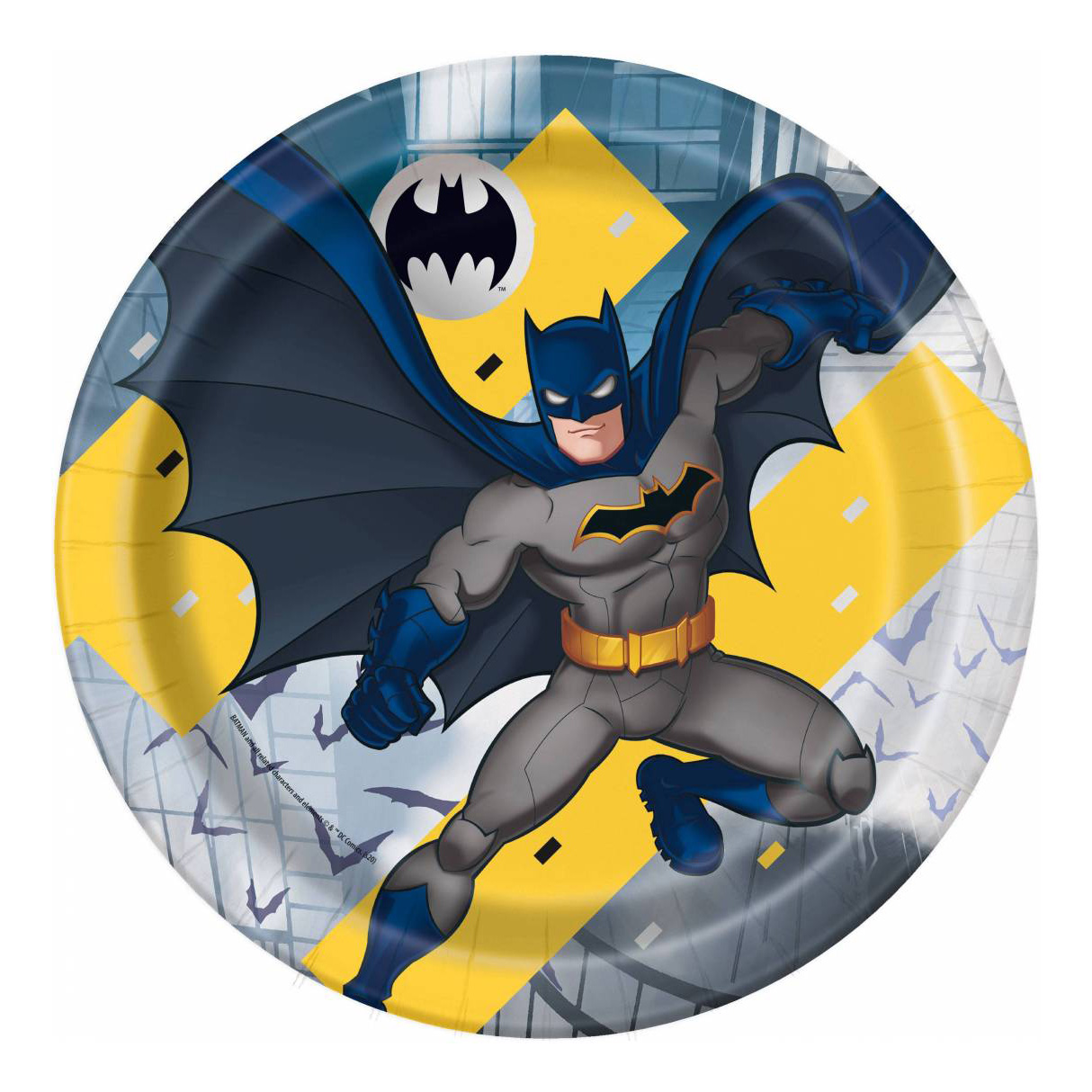 Imagen de producto:  8 platos de Batman de 23 cm