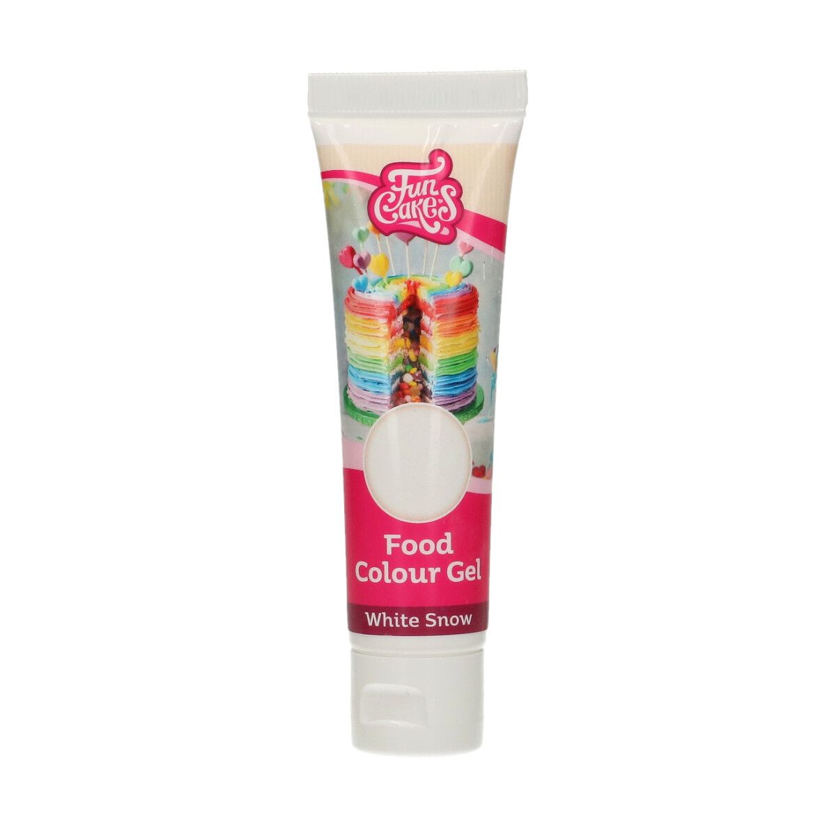 Imagen de producto: Colorante en gel blanco 50 g - Funcakes