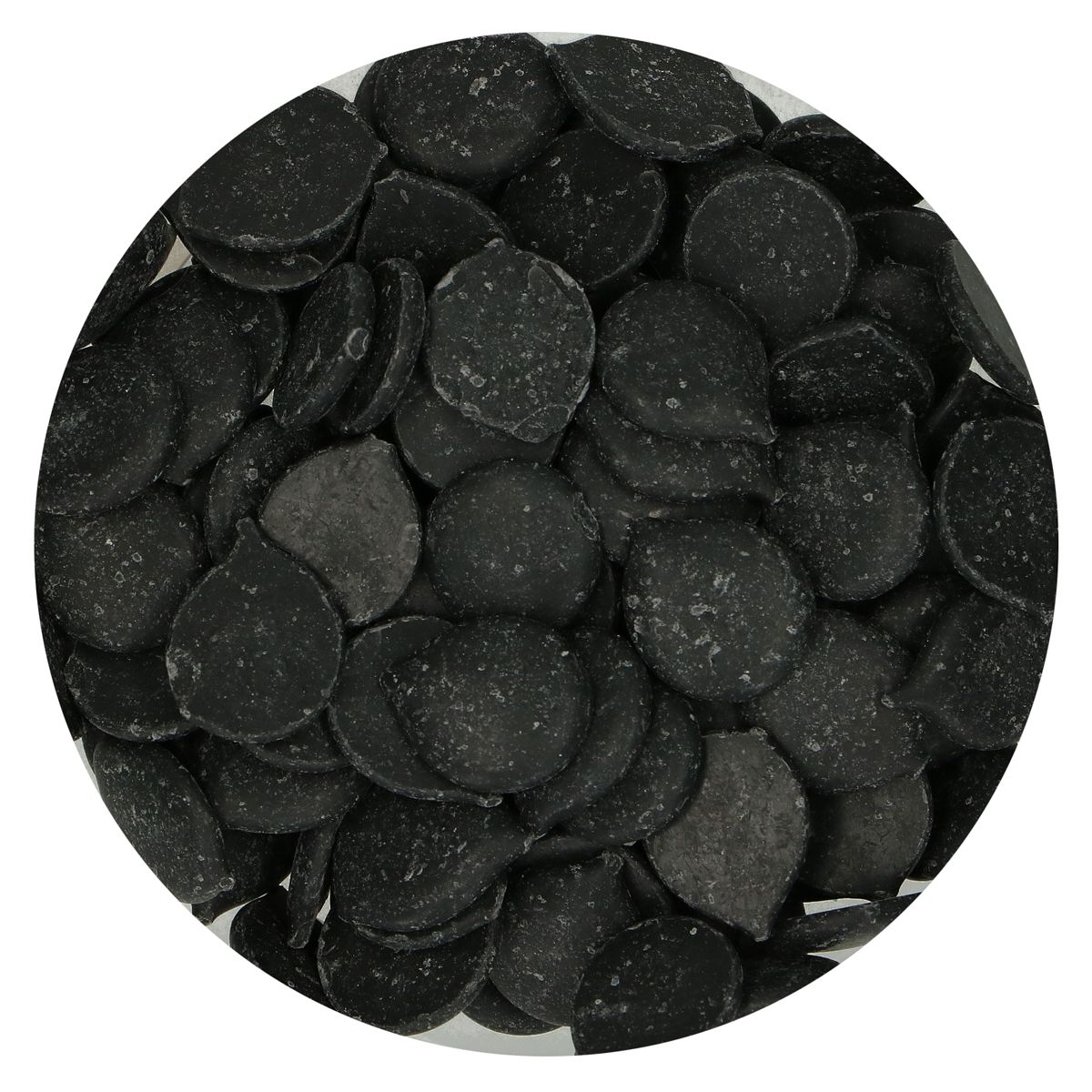 Imagen de producto: Deco Melts negros - 250 g - Funcakes