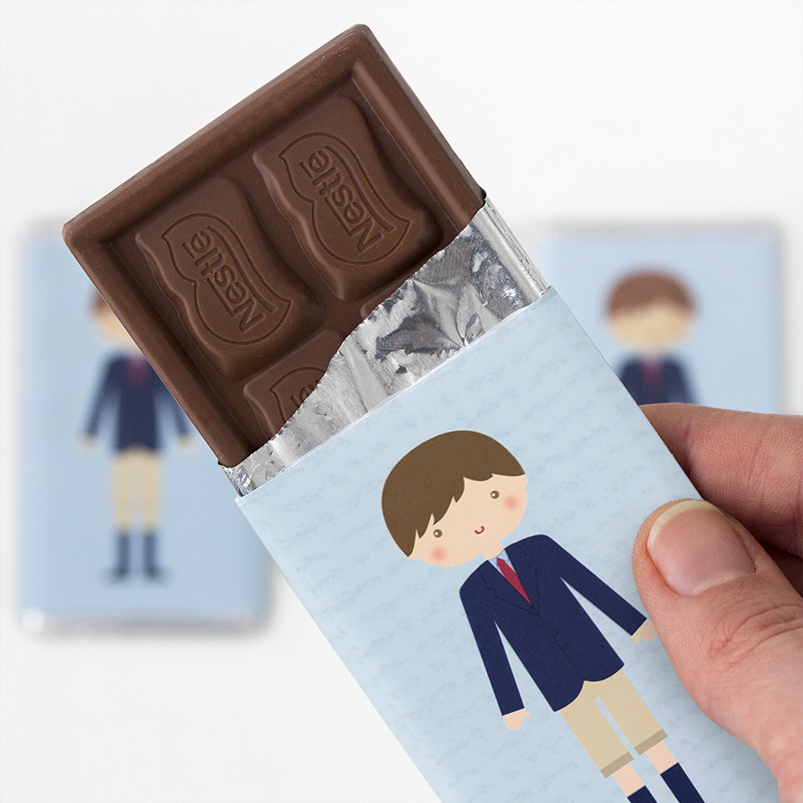 Imagen de producto: Imprimible envoltorios chocolatinas de comunión Daniel