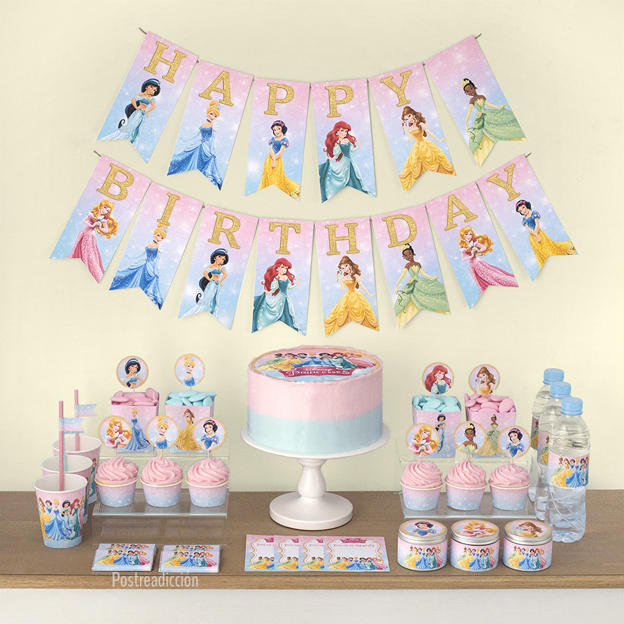 Imagen del producto: Kit de fiesta Princesas Disney