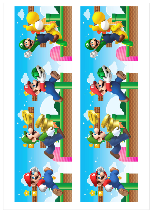 Imagen del producto: Modelo nº 2629: Mario Bros y Luigi para tarta