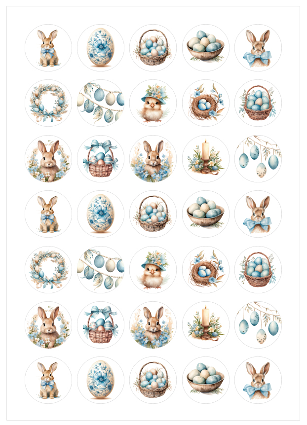 Imagen del producto: Modelo nº 2682: Conejitos y huevos de Pascua