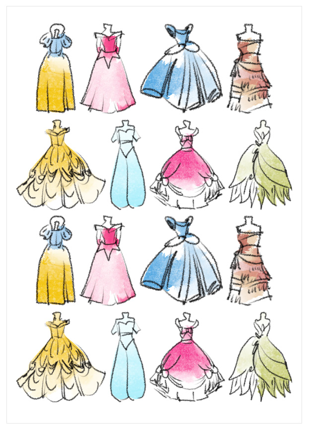 Imagen del producto: Modelo nº 2769: Vestidos princesas Disney