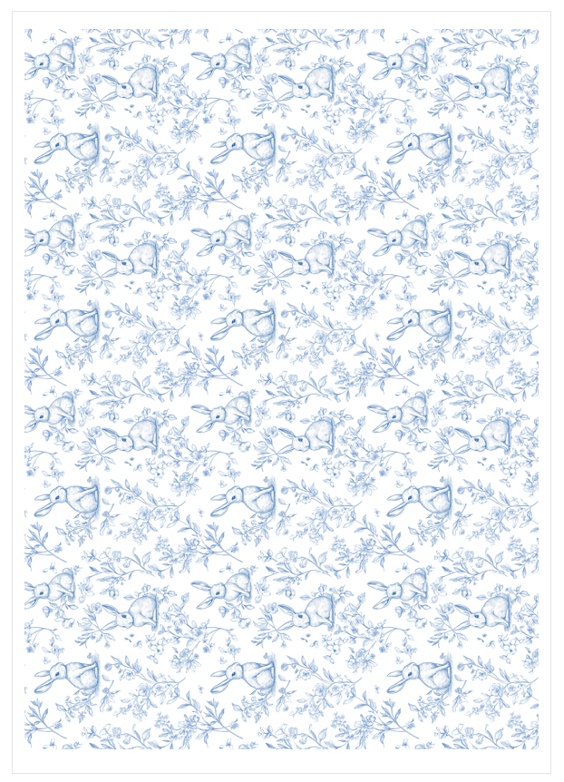 Imagen de producto: Modelo nº 2946: Toile de jouy conejito