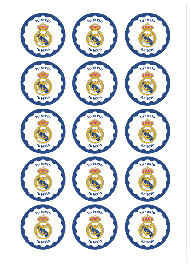 Imagen del producto: Modelo nº 3000: Real Madrid con texto