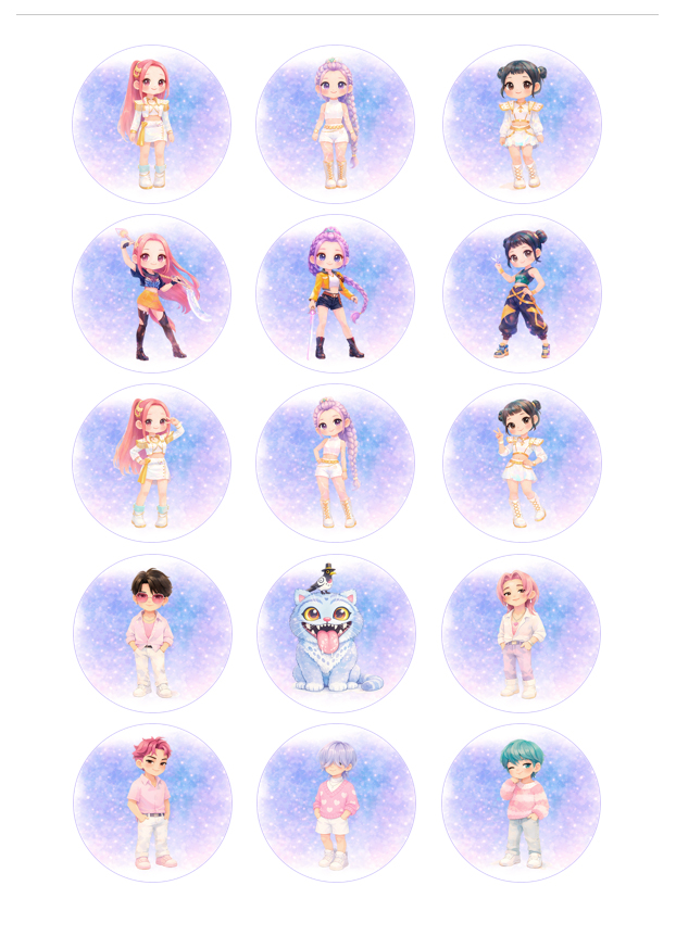 Imagen del producto: Modelo n&ordm; 3218: Guerreras Kpop