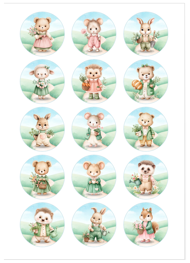 Imagen del producto: Modelo n&ordm; 3222: Animales acuarela