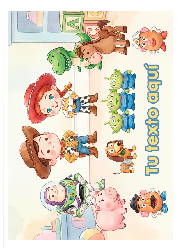 Imagen del producto: Modelo n&ordm; 3225: Toy Story para tarta