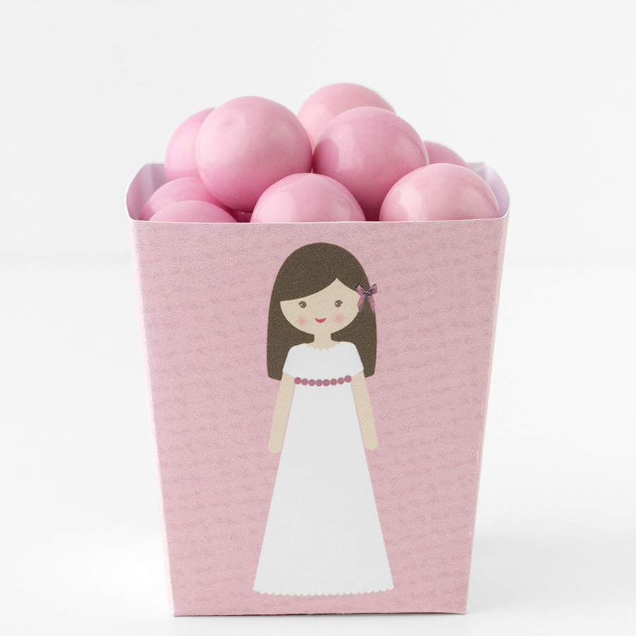 Imagen de producto: Caja para chuches de comunión "Celia"