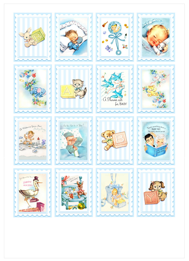Imagen de producto: Modelo nº 216: Ilustraciones de bebés