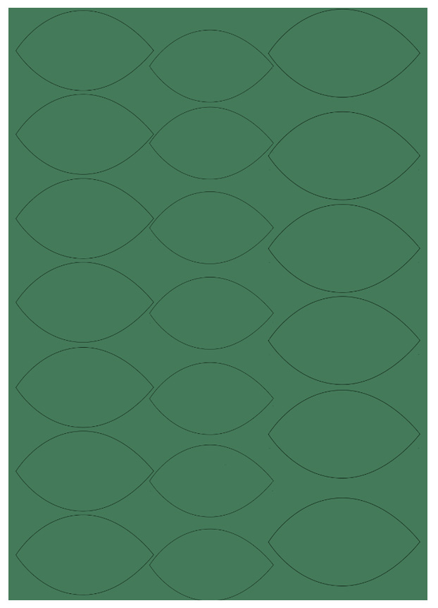 Imagen de producto: Modelo nº 312B : Verde, especial para hojas de oblea