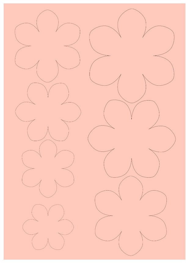 Imagen de producto: Modelo nº 315B: Rosa, especial para flores de oblea