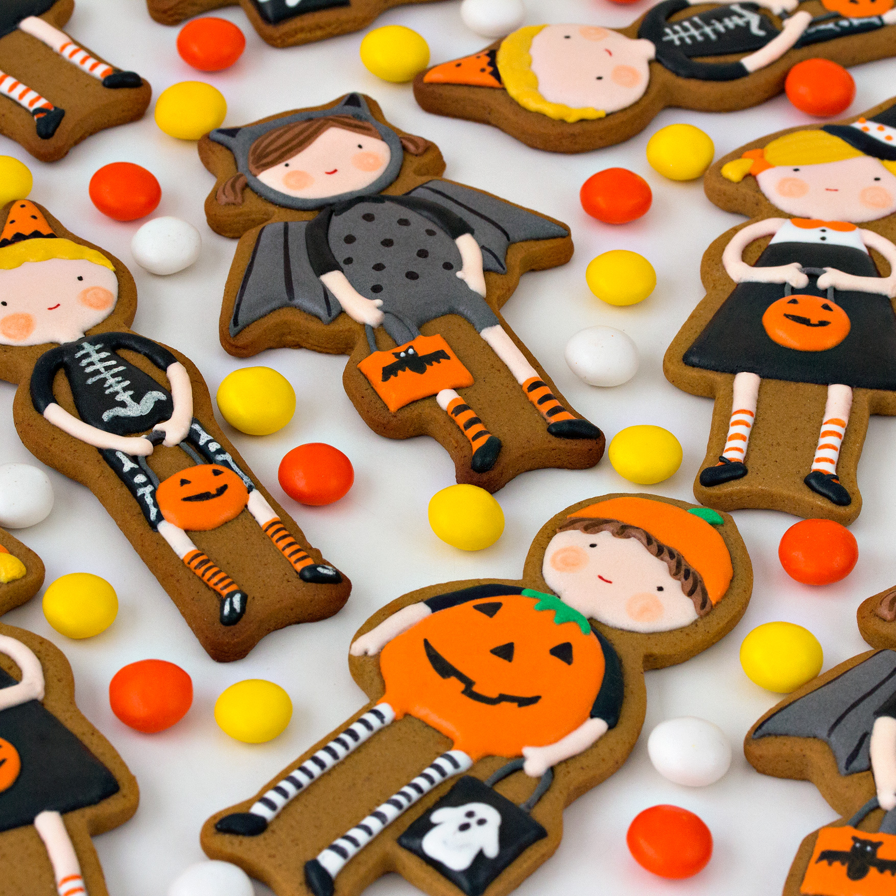 Imagen de producto: Curso a distancia de galletas decoradas de Halloween - NO INCLUYE CORTADORES