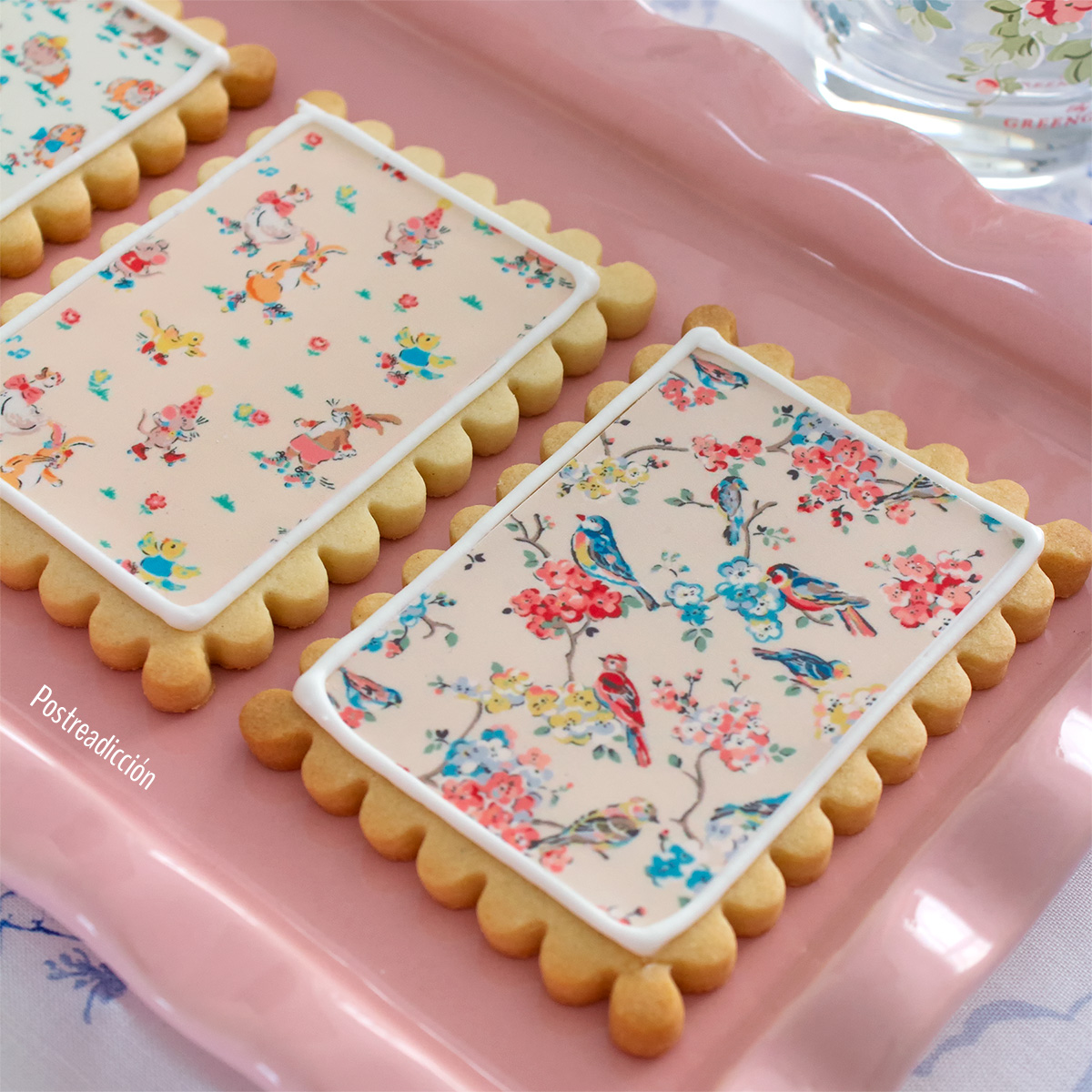 tutorial galletas decoradas con papel de azúcar